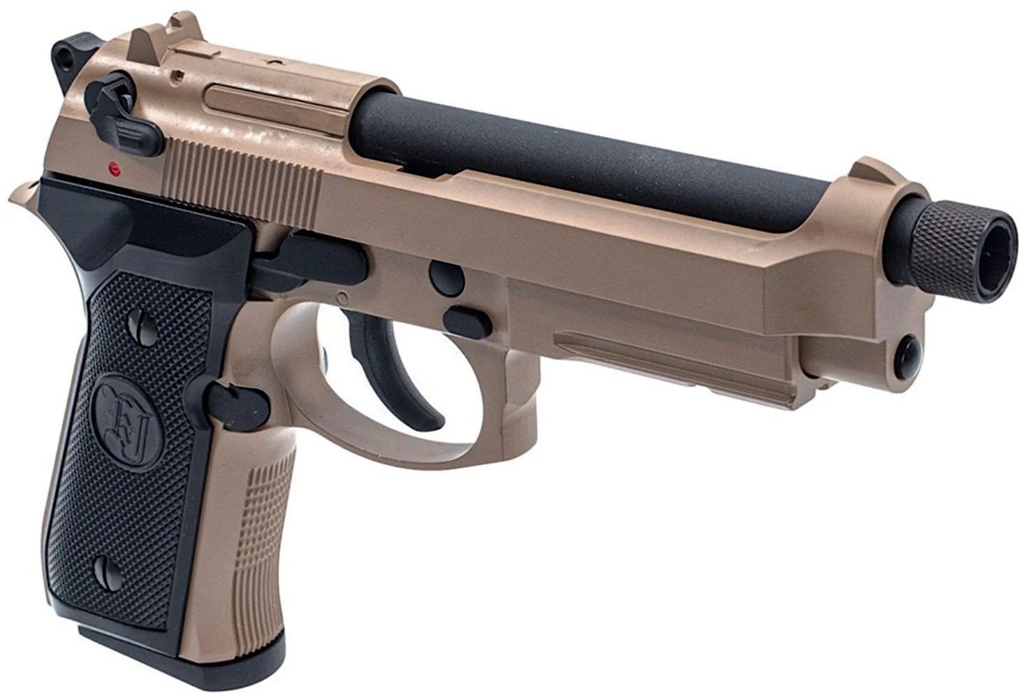 KJWorks M9A1 TBC CO2 Blowback Airsoft Pistol Field Test Review